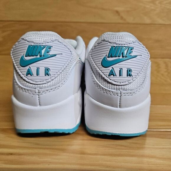 Nike Air Max 90 White Hyper Jade Black Size 8.5 Mens Shoe CT1028-102 Nike Air Max 90 White Hyper Jade Black Size 8.5 Mens Running  main image 4